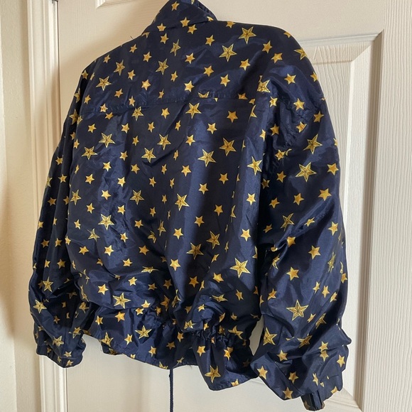 METRO ACTIVE Vintage Starry Night Women's Jacket size X-Large - Picture 9 of 11